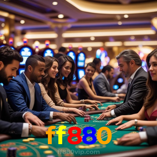 ff880：Jogue nas mesas de poker e se torne um campeão das cartas!